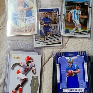 Baseball backsupply football cars are excellent conditions.Somebody